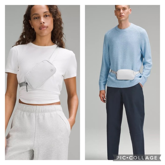 lululemon athletica Handbags - NWT Lululemon Gray Everywhere Belt Bag Mini Ripstop Crossbody